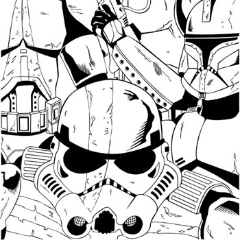 Vader’s Fist – The 501st Legion – Digitally Inked in Adobe Illustrator