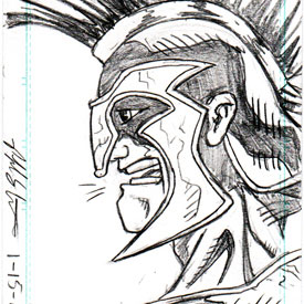 Sketch Card – Ares