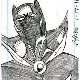 Sketch Card – Black Panther