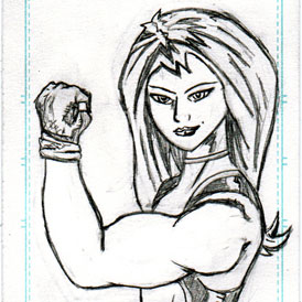 Sketch Card – She-Hulk