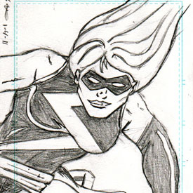 Sketch Card – Ms Marvel