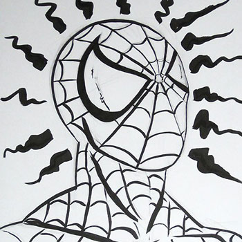 Quick Spider-Man Sketch and Inking