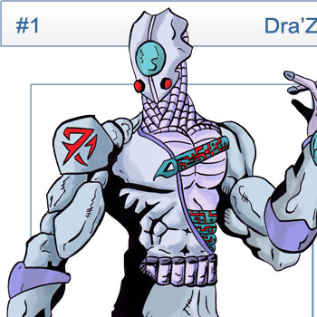 30 Characters Challenge 2012 – #1 Dra’Zun, Guardian Droid