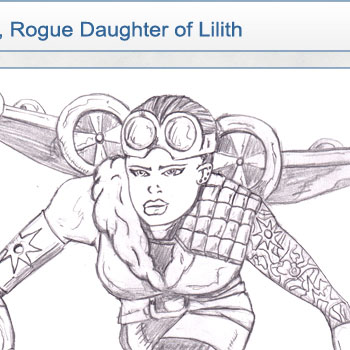 30 Characters Challenge 2013 – #7 Noemin, Rogue Daughter of Lilith