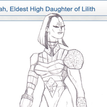 30 Characters Challenge 2013 – #6 Shiphrah, Eldest High Daughter of Lilith