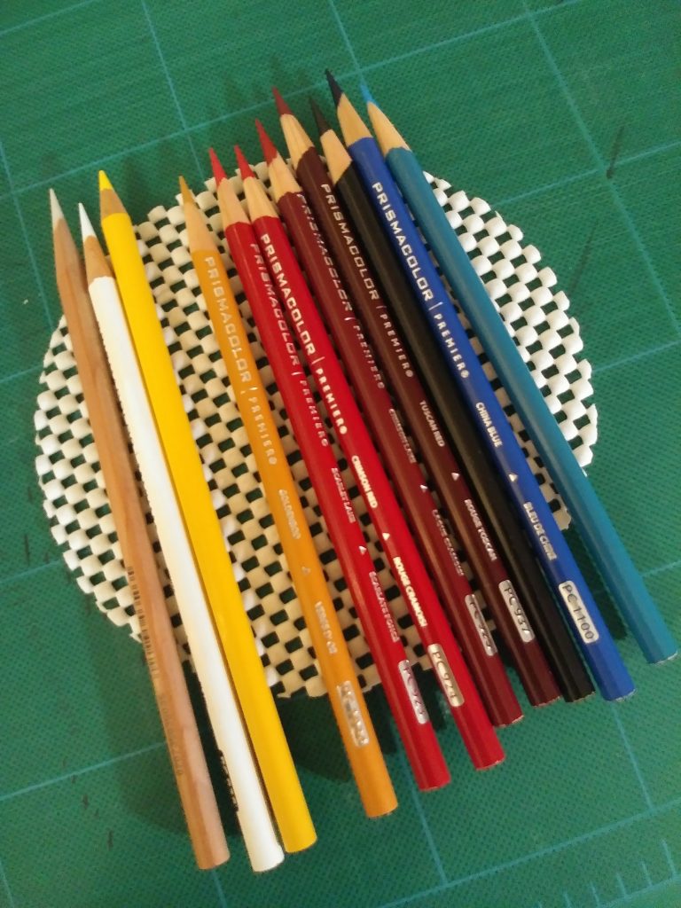 Prisma colored pencils