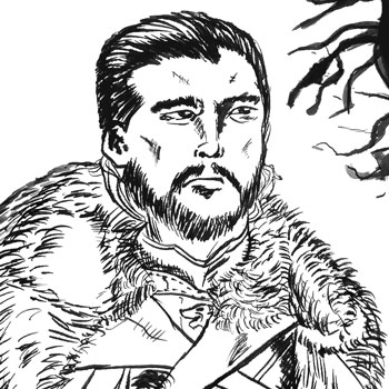Game of Thrones Art: Jon Snow Inktober Adventure